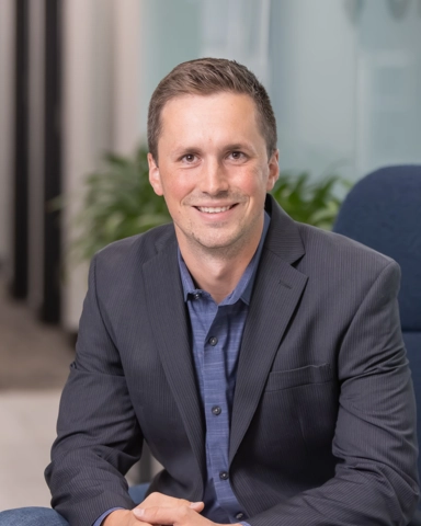 portrait of a smiling person in business attire